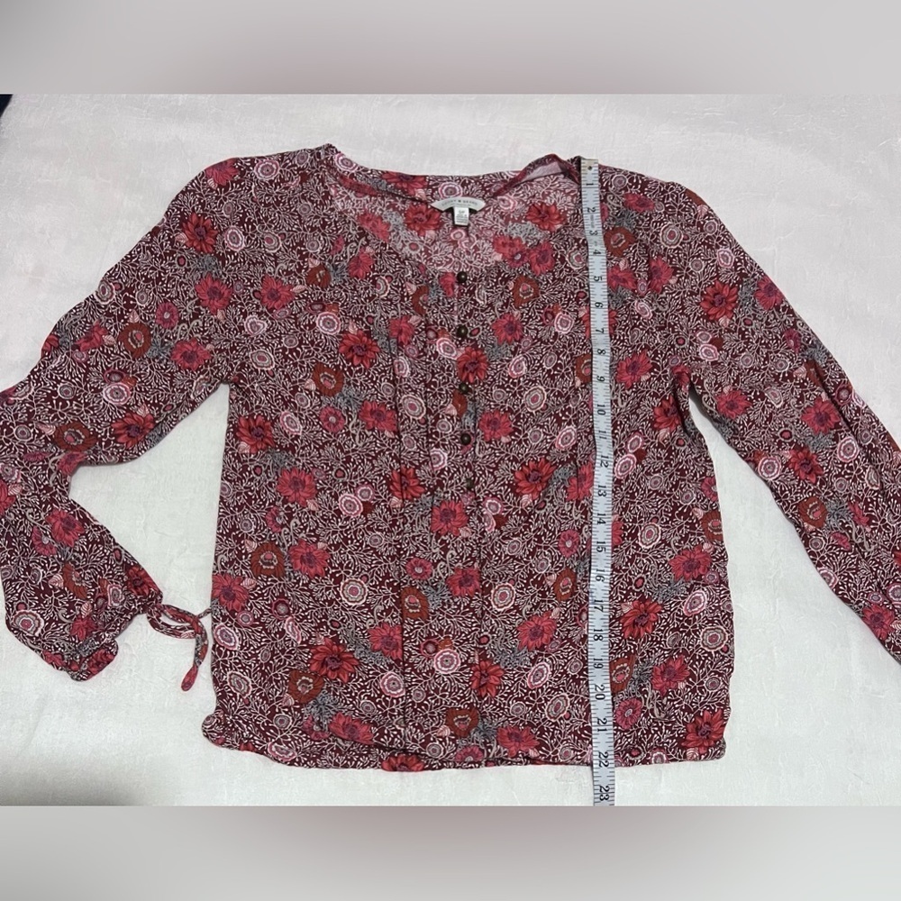 Lucky brand patterned blouse​​​ - Picture 5 of 7